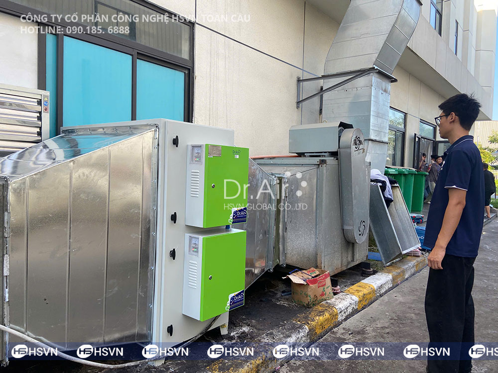 máy lọc tĩnh điện