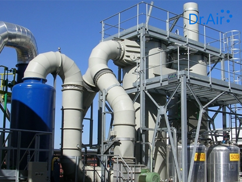 Lắp đặt thiết bị lọc khí thải giúp bảo vệ sức khỏe người lao động