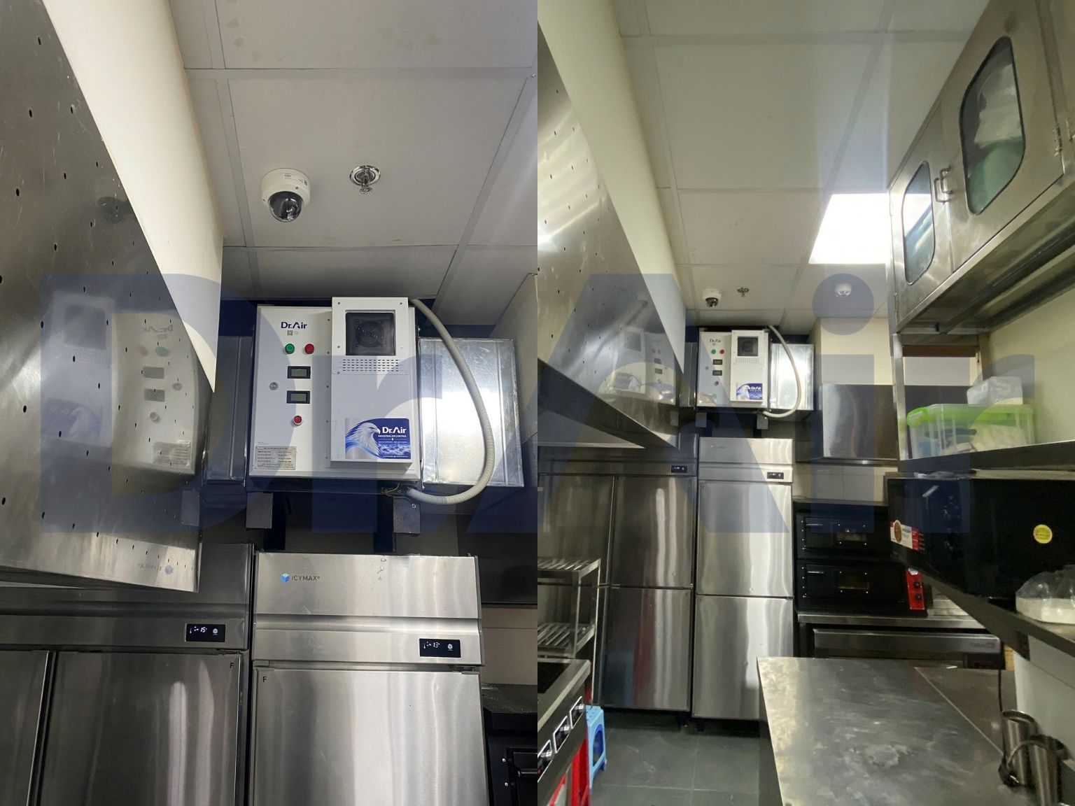 Nhà hàng Born Fire lựa chọn máy lọc tĩnh điện công nghiệp Dr.Air KT4000 xử lý khói bếp
