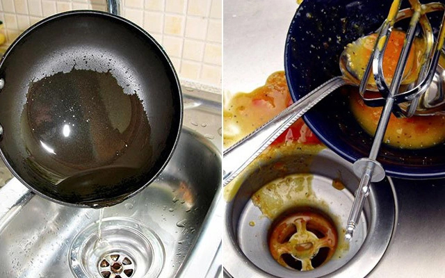 Dầu ăn thừa ảnh hưởng đến môi trường