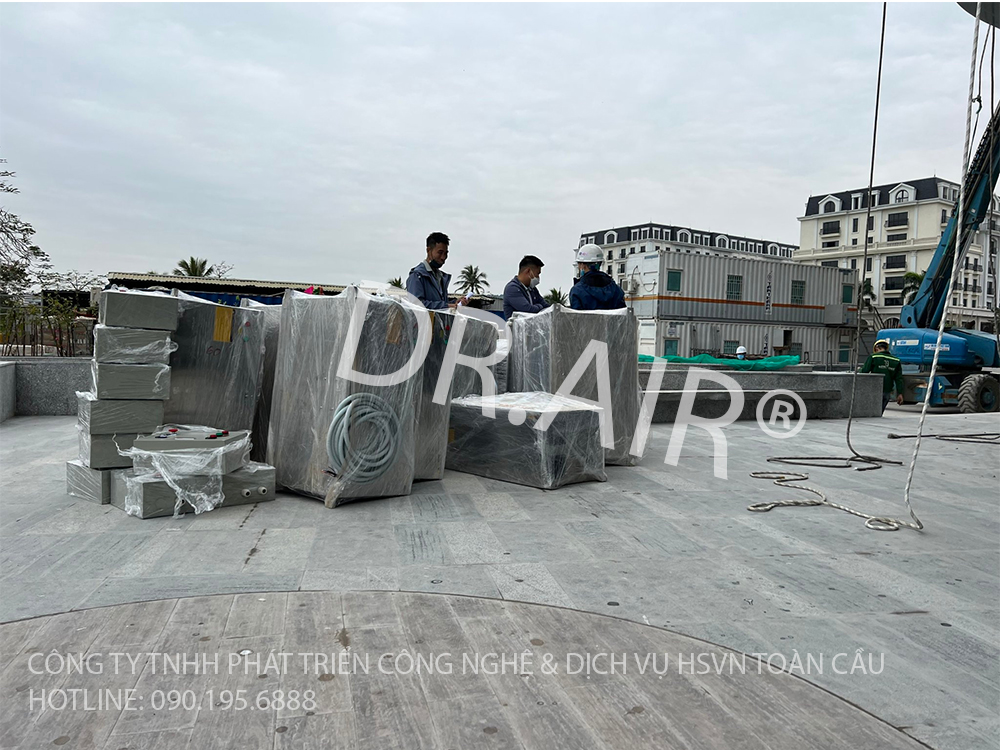 Bàn giao hệ thống khử mùi bếp tại Hạ Long, Quảng Ninh