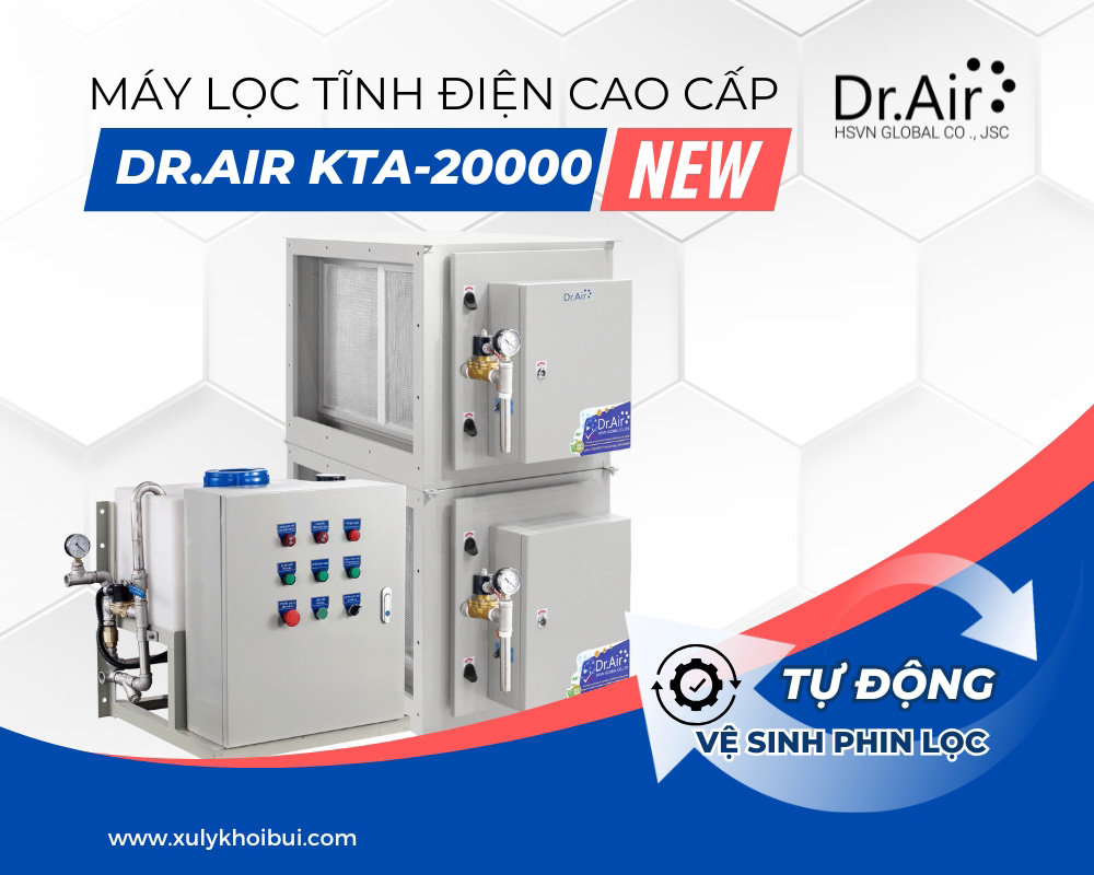 Máy lọc khói bụi tĩnh điện