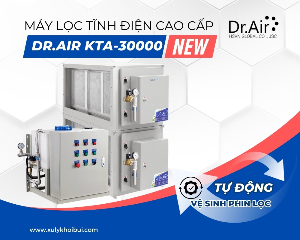 Máy lọc khói bụi tĩnh điện