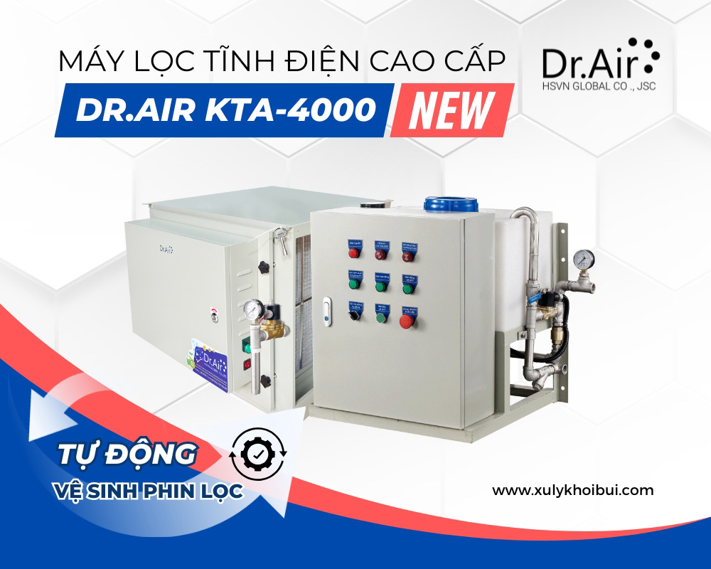 Máy lọc khói bụi tĩnh điện