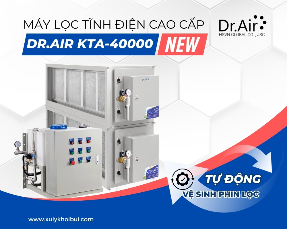 Máy lọc khói bụi tĩnh điện