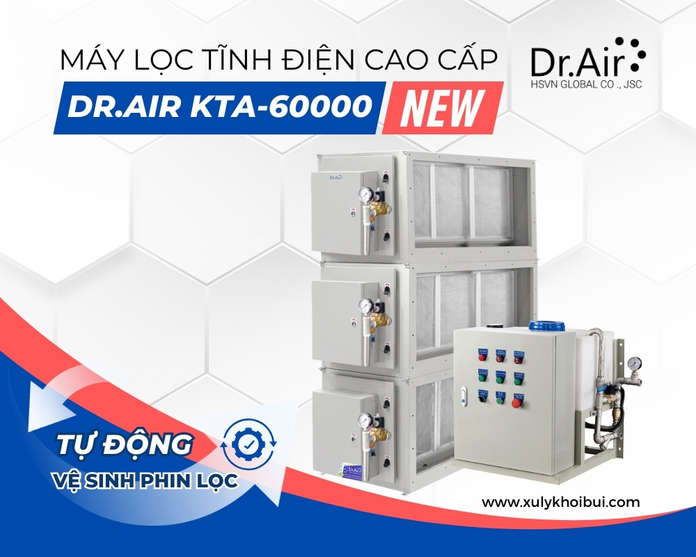 Máy lọc khói bụi tĩnh điện