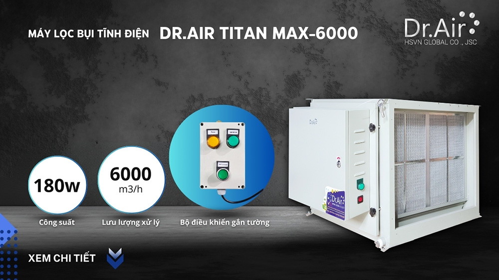 Máy lọc tĩnh điện